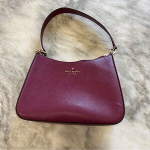 KATE SPADE MADISON SHOULDER BAG IN BLACKBERRY